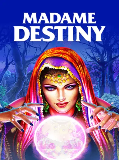 Pörgesd a Madame Destiny-t jövőbeli kincsekért